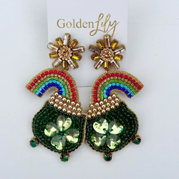 Pot of Gold Earrings