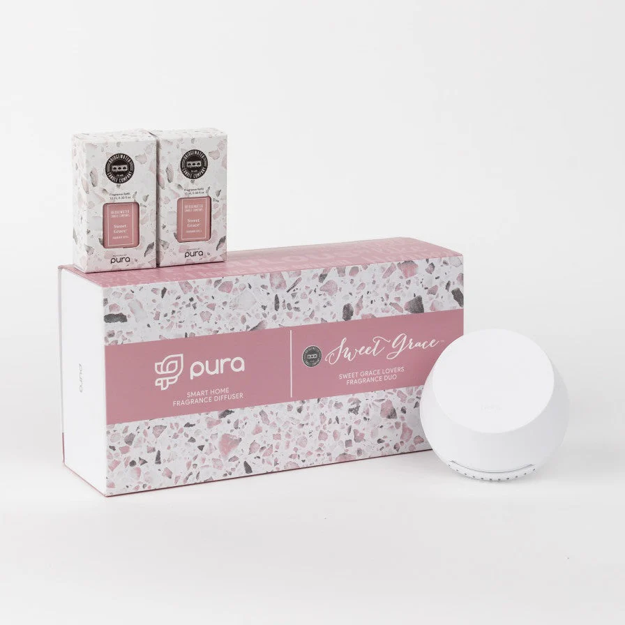 Sweet Grace Lover's PURA + Bridgewater Smart Home Diffuser Set
