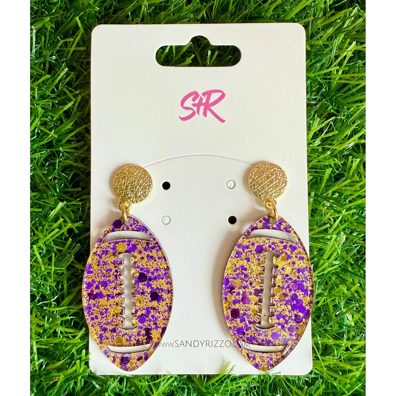 Purple and Gold Football