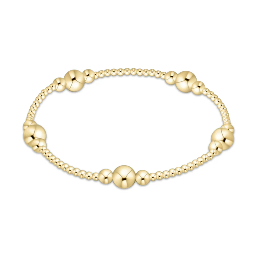 Purpose Gold 6mm Bead Bracelet