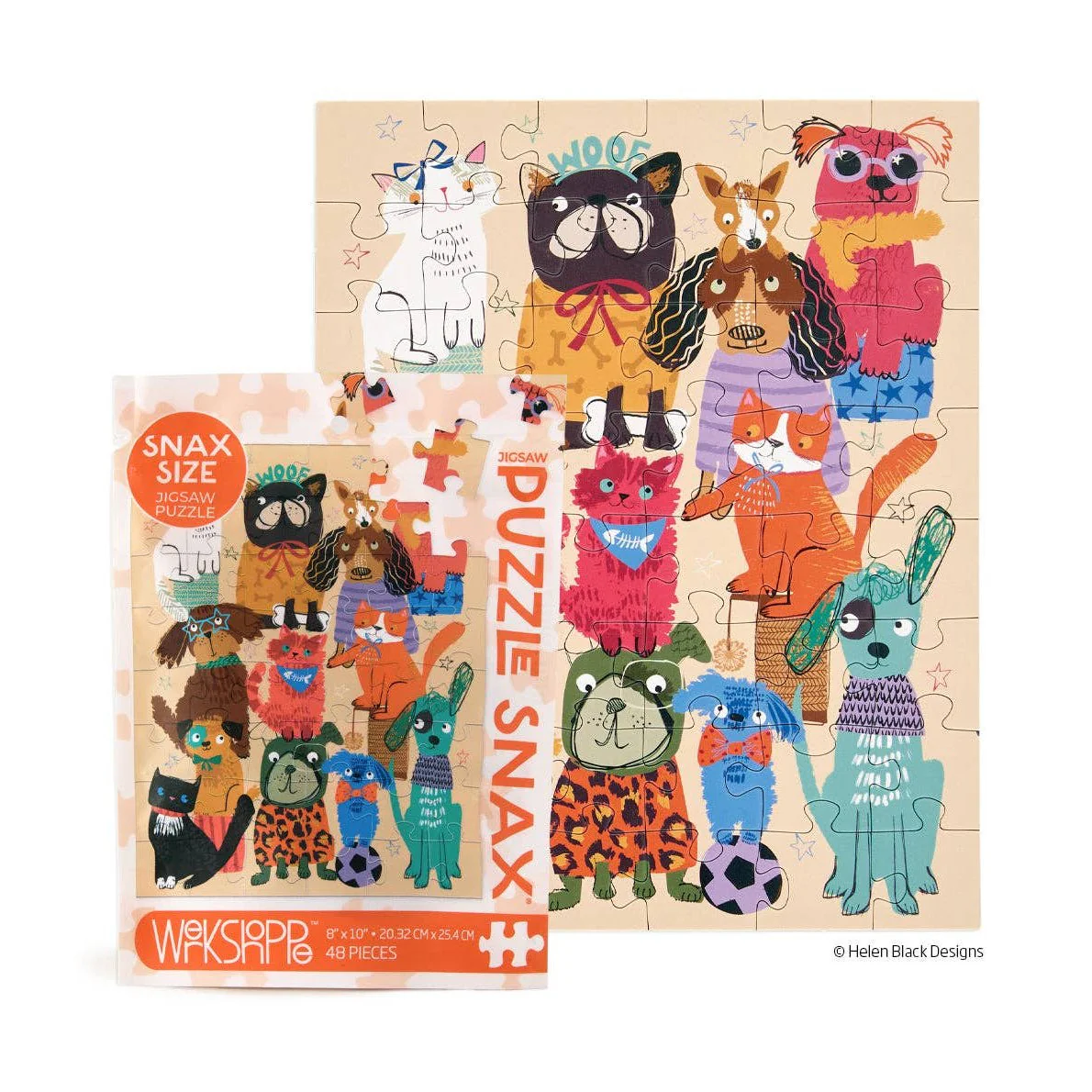 Puzzle Snax 48pc- Fur Babies