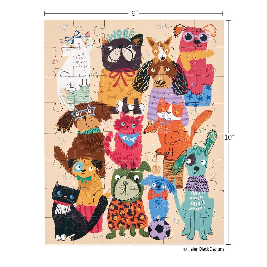 Puzzle Snax 48pc- Fur Babies - Image 3