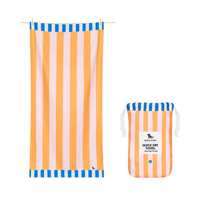 Quick Dry Towel - Mellow Yellow