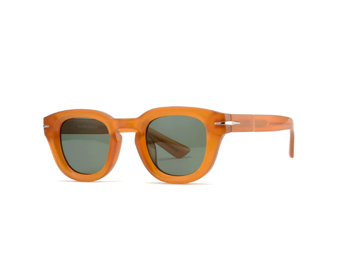 RAVI - Polarized Sunglasses - Transparent Caramel - Image 2