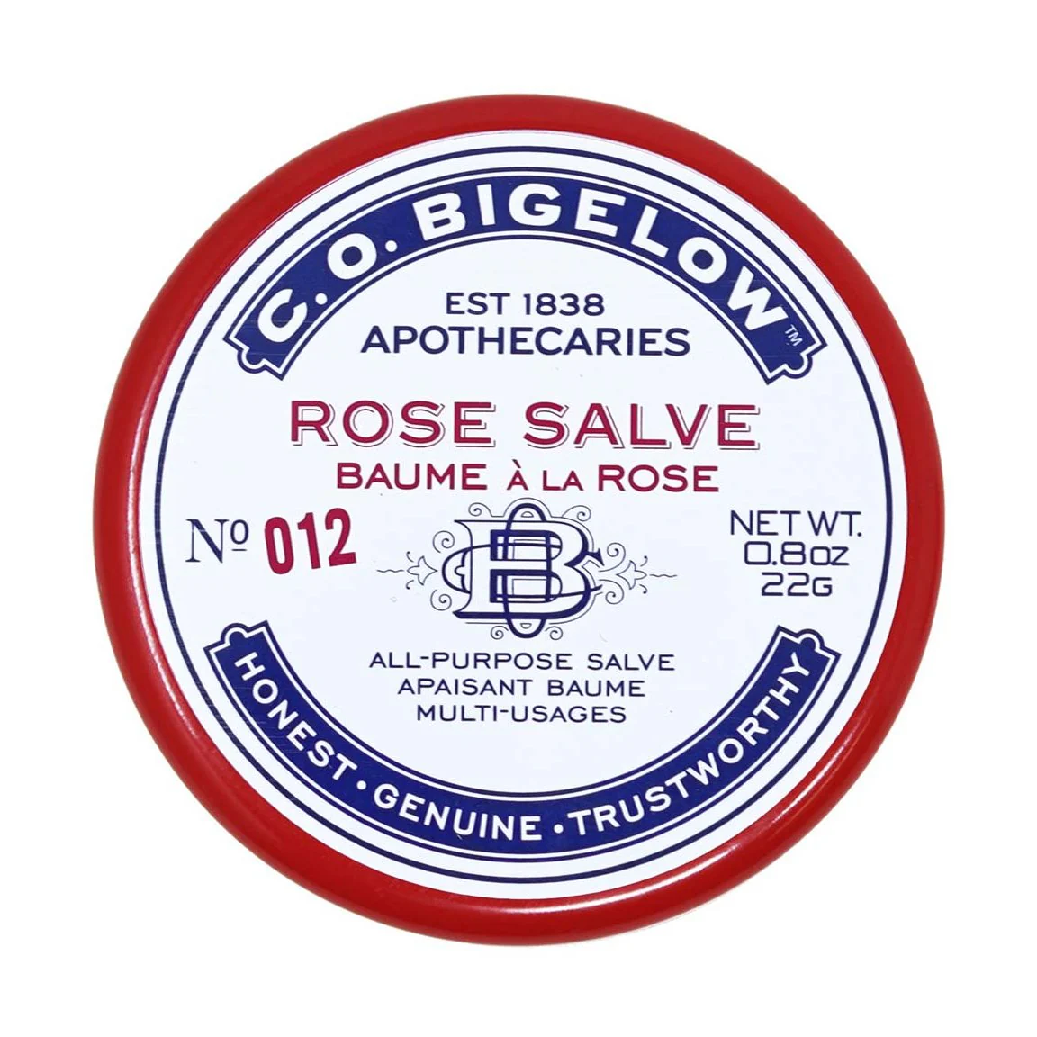 Rose Salve Lip Balm Tin