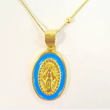 Saving Grace Necklace - Blue