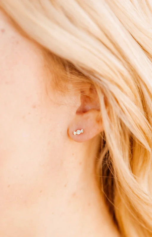 Screwback Stud - Kate Candy Gold - Image 2