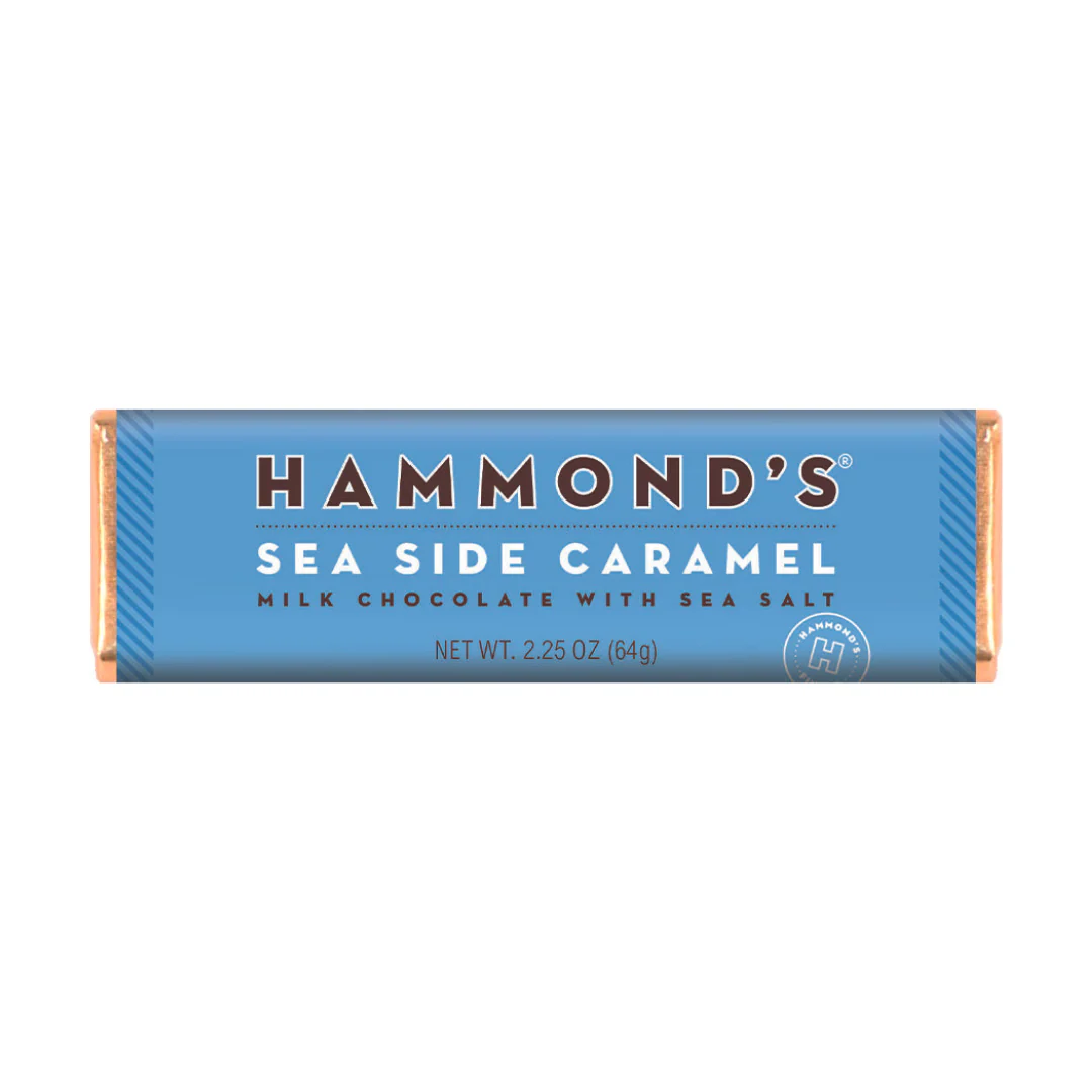 Sea Side Caramel Milk Chocolate Candy Bar 2.25oz - Image 2