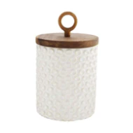 SM Stoneware Canister (FINAL SALE)