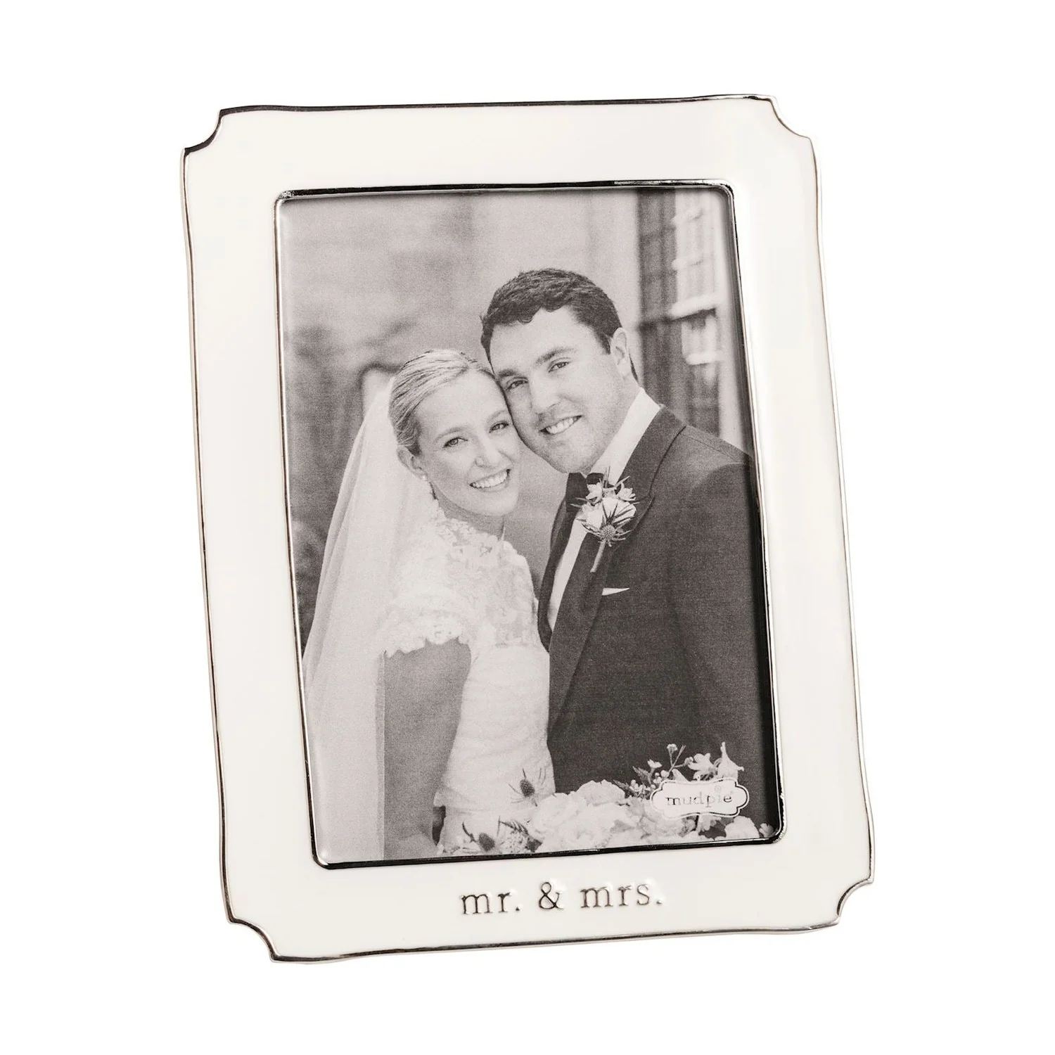 Small Mr. & Mrs. Enamel Frame
