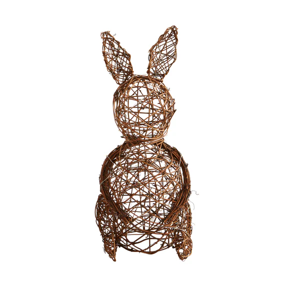 Small Woven Bunny Sitter