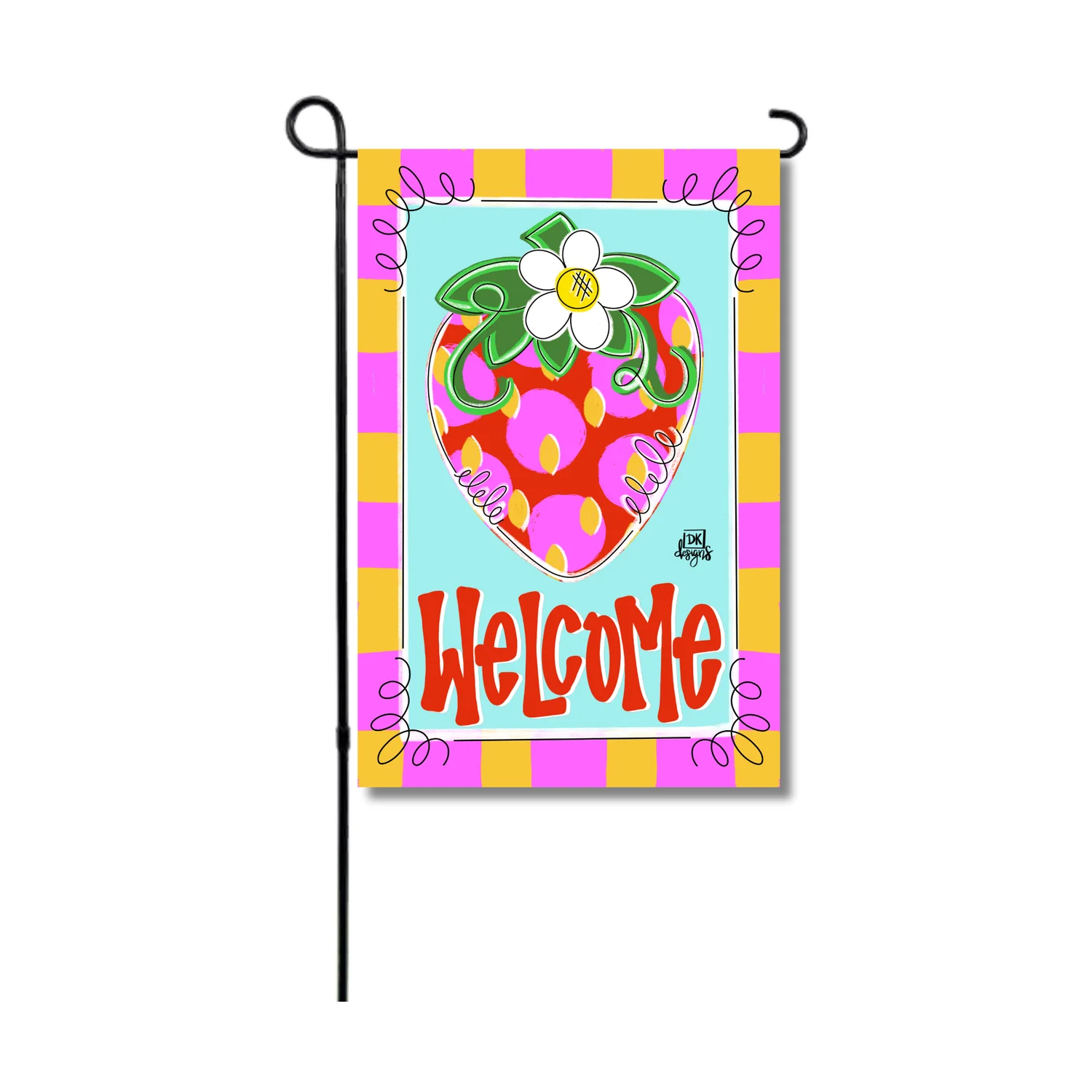 Strawberry Garden Flag