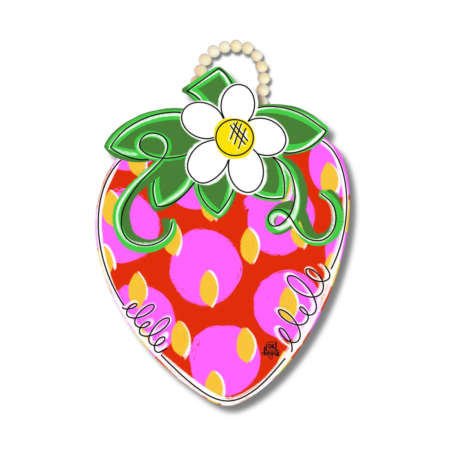Strawberry Door Hanger