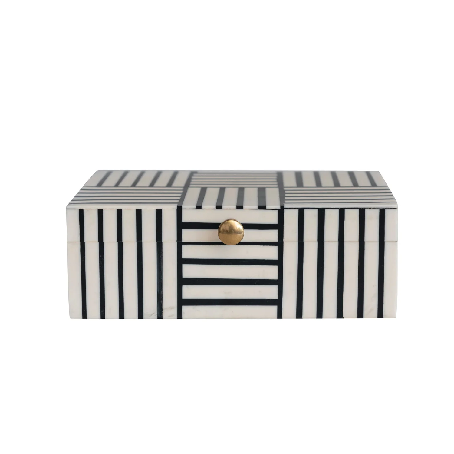Stripe Block Pattern Box - Image 2