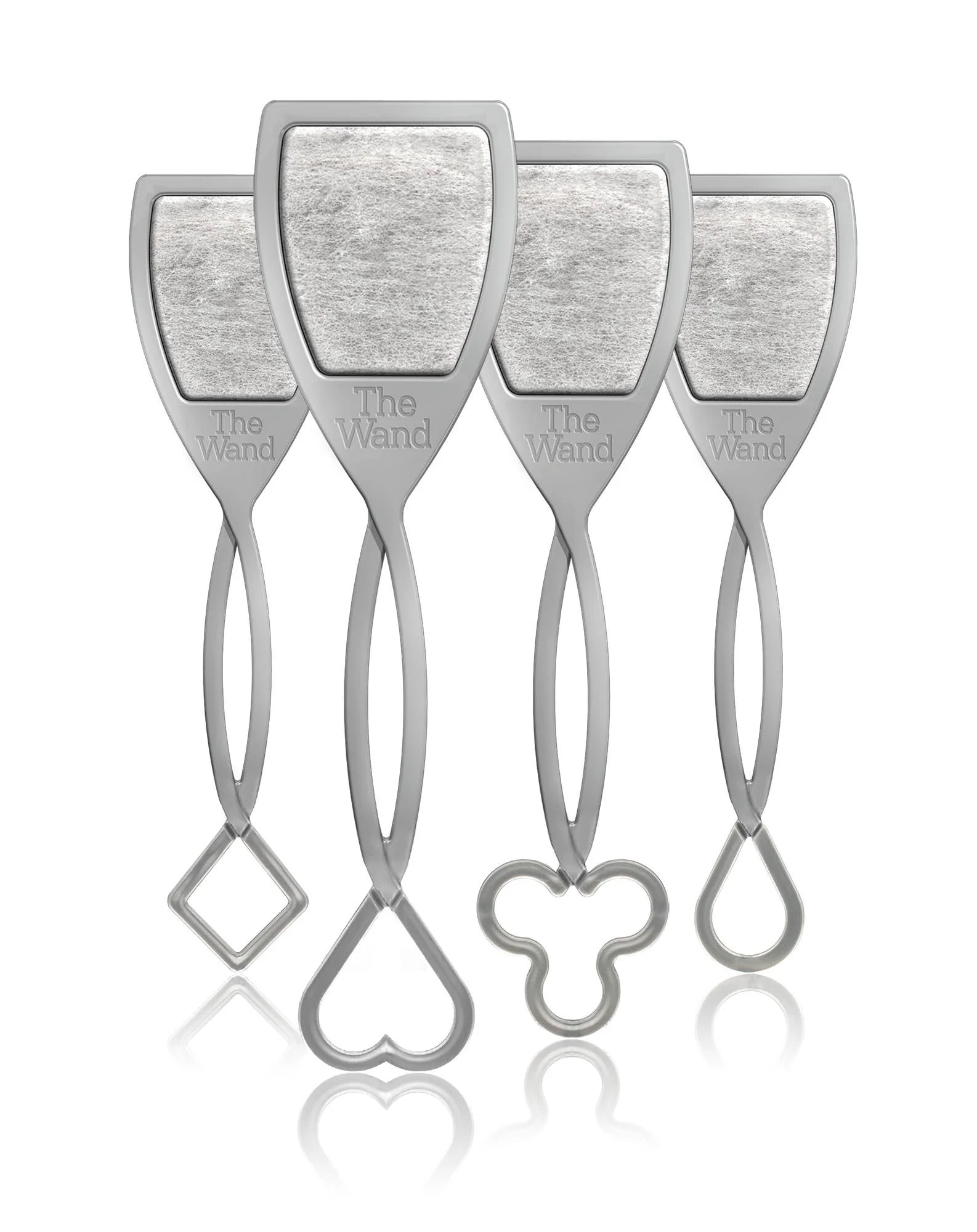 The Wand Wine Purifier 3-Pack, Silver - Image 2