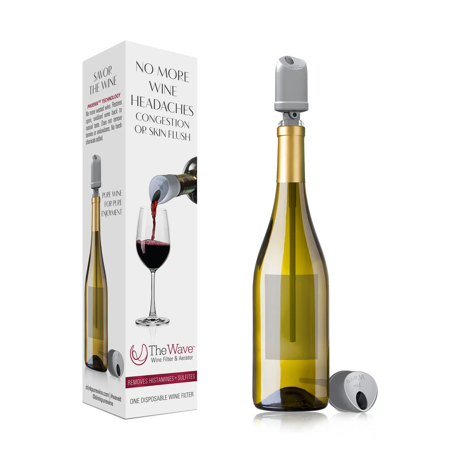 The Wave Wine Purifier & Aerator