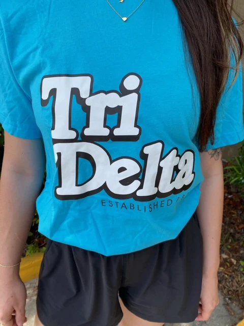 Tri Delta Tee (FINAL SALE) - Image 2