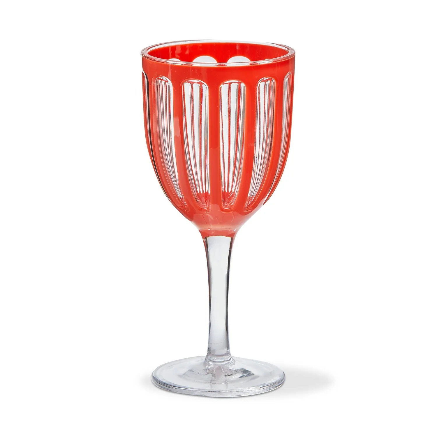 Villa Acrylic All Purpose Wine Glass - Orange