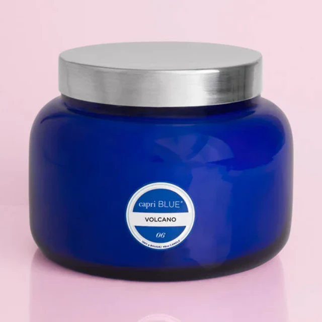 Volcano Blue Signature Jar, Jumbo