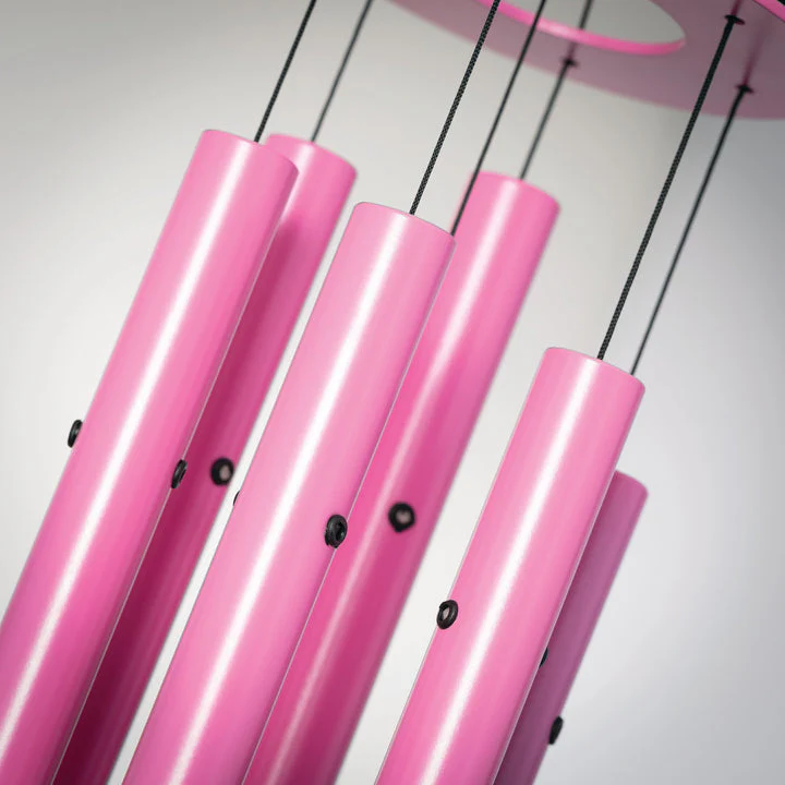 Wind Chime - Metal Top - Pink - Image 2