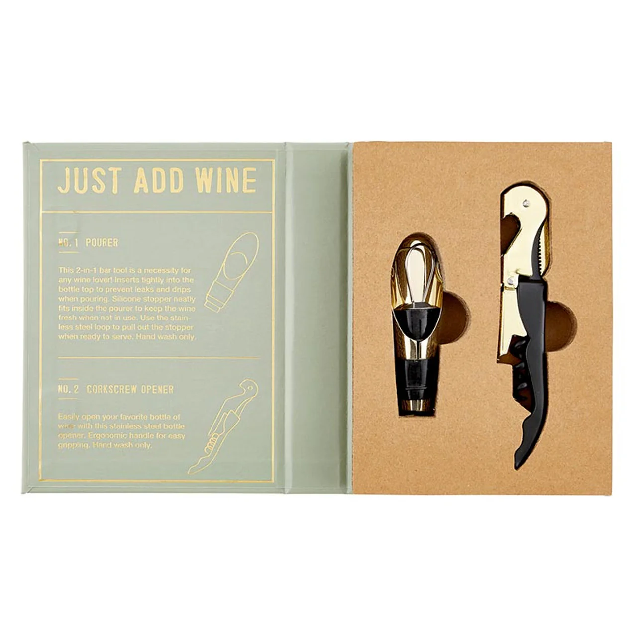 Wine Serving Set Book Box - Image 3